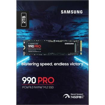 2TB Samsung 990 PRO M.2 SSD  NVMe PCIe 4.0 intern